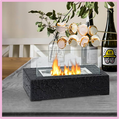 Table Top Firepit Mini Small Fireplace Bowl